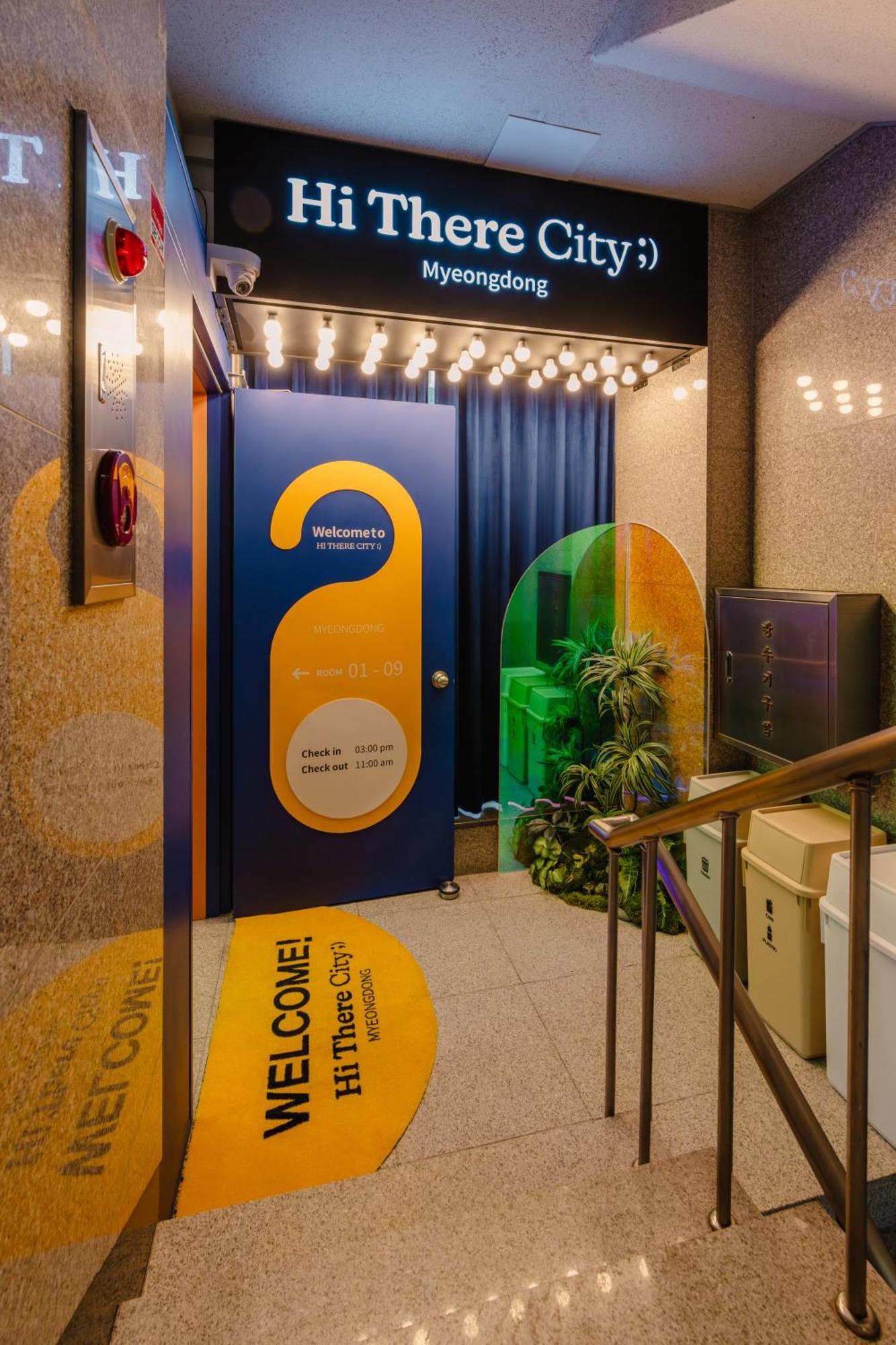 Hithere City Myeongdong Szöul Kültér fotó