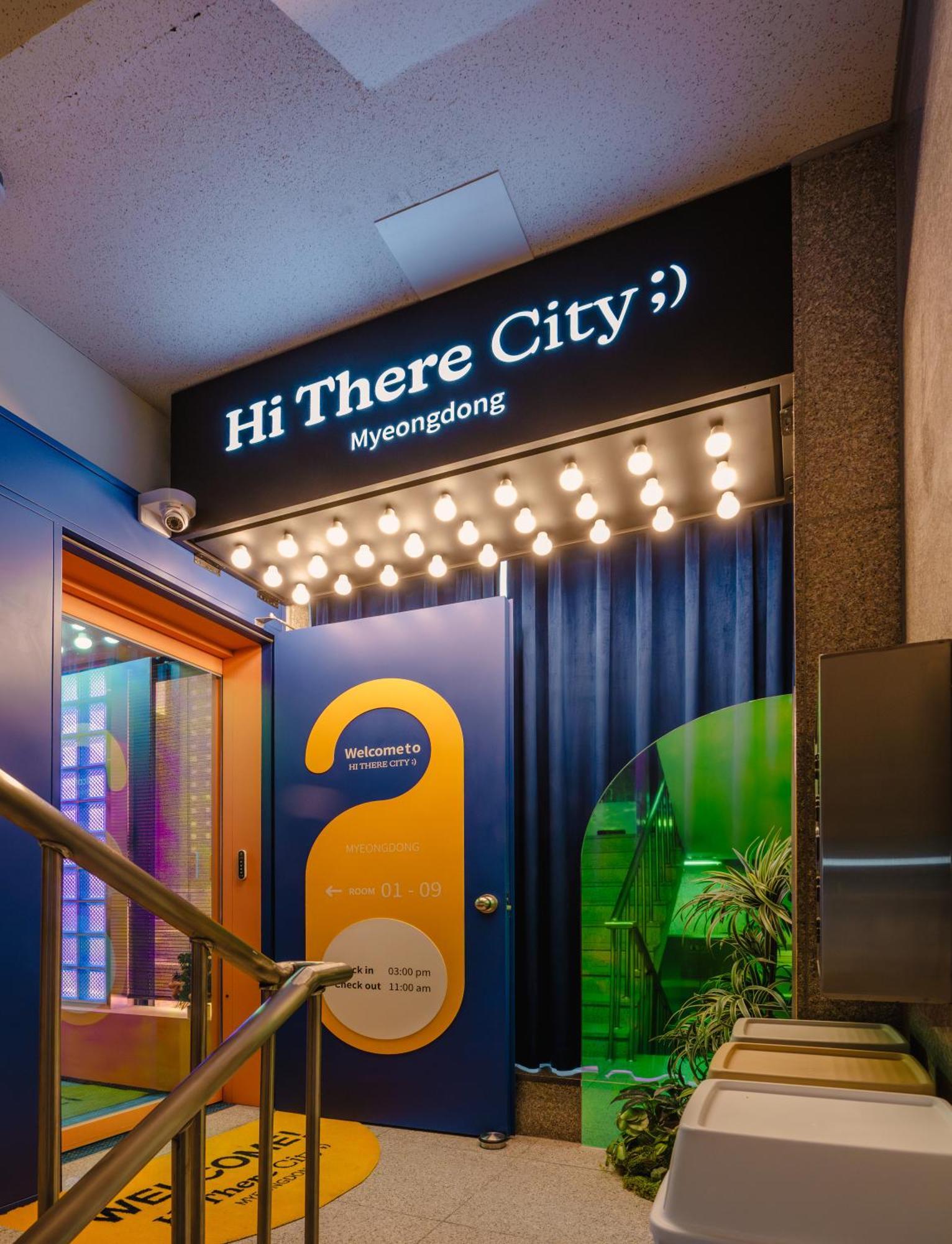 Hithere City Myeongdong Szöul Kültér fotó